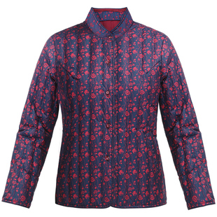 雅鹿老年羽绒服女款品牌轻薄款6070岁80老太太奶奶婆婆羽绒内胆冬