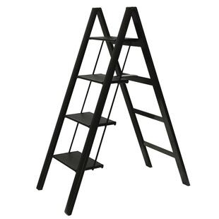 HASEGAWA日本长谷川梯子人字梯家用梯多功能折叠铝合金梯子宽踏板