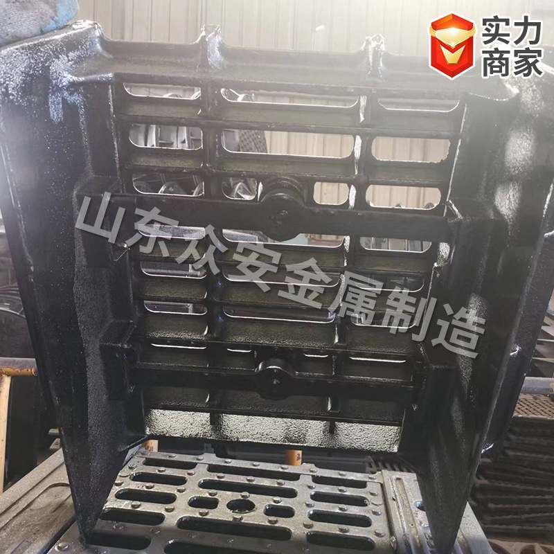 球墨铸铁分体整体式横截沟井盖厂家地沟排水沟篦子盖板下水道铸铁