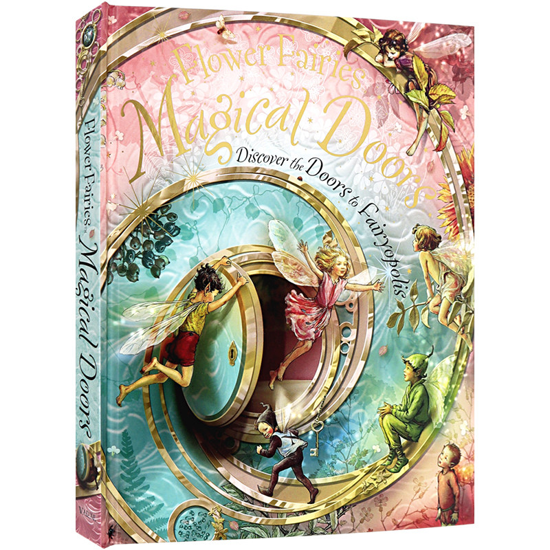 预售英文原版 花仙子立体书 Flower Fairies Magical Doors 女生童话故事 儿童3D立体书 精装儿童绘本 进口绘本 正版图书