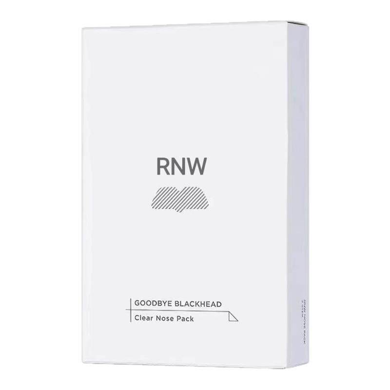 rnw鼻贴去黑头面膜贴收缩毛孔粉刺闭口深层清洁导出液女男士专用