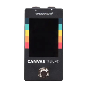 Walrus调音表Canvas Tuner吉他贝斯buffer落地单块效果器调音器