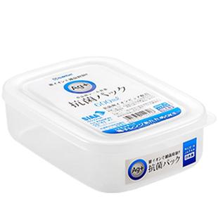 日本进口抗菌冰箱收纳盒食品级冷冻室专用储藏盒子整理神器保鲜盒