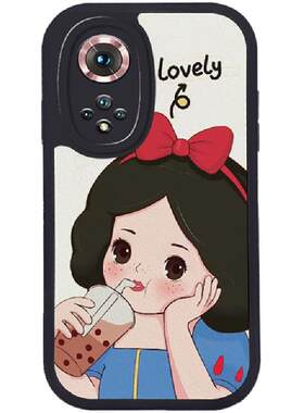 华为nova6女孩硅胶手机壳高级感