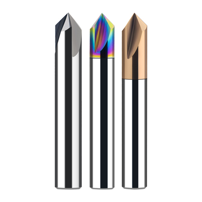 60度3刃钨钢倒角刀七彩铝用钢用