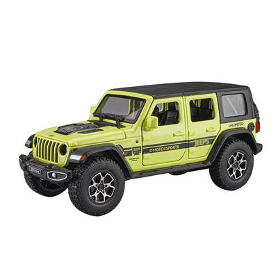 合金132七开门吉普牧马人玩具