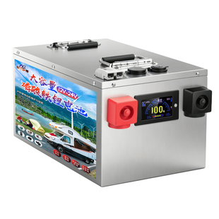 沅镭官方正品磷酸铁锂电池12v24V48伏户外移动电源储能电站