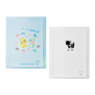 nakabayashi仲林Ms Lutra限定活页笔记本本子简约ins风活页纸加厚B5活页本可拆卸可爱大学生大容量活页本外壳