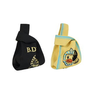 大英博物馆Bastet X B.Duck小黄鸭针织手提包实用生日礼物女生