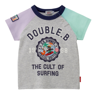 MikihouseDouble_B儿童短袖T恤