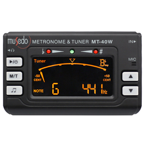 小天使MT-40W长笛/萨克斯/小号/笛子调音器 管乐专用校音器节拍器