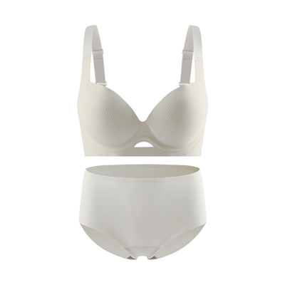 简约大胸显小文胸调整型无痕