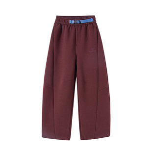 【挺括不软塌】半度闲女童加绒运动裤洋气秋冬装新款儿童加厚长裤