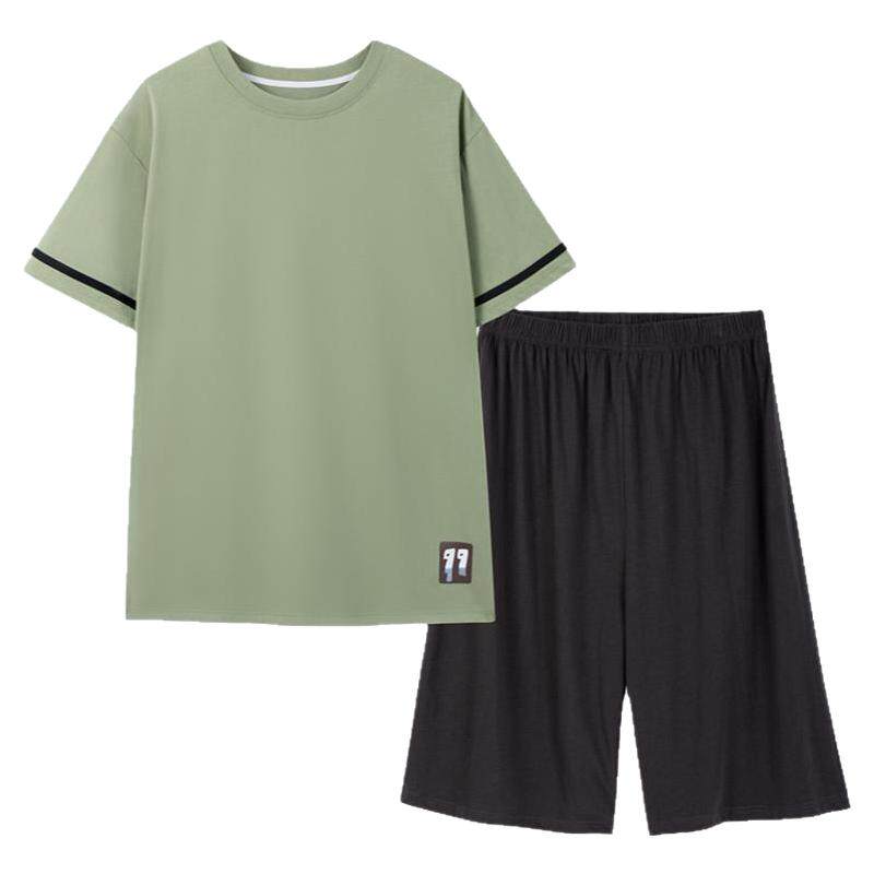 青少年大男童可外出的家居服套装