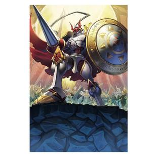 数码宝贝暴龙亚古兽太一卡通动漫海报二次元墙纸宿舍自粘装饰挂画