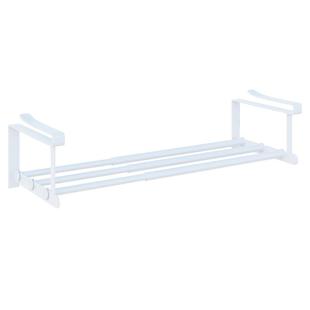 鞋柜收纳分层隔板可伸缩鞋架分割层柜内下挂式省空间置物收纳神器