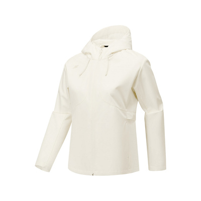 Skechers斯凯奇秋季女运动休闲防风连帽梭织外套 P325W067/008D