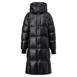 【中国独家】BOGNER博格纳25秋冬新品女士长款连帽鹅绒羽绒服外套