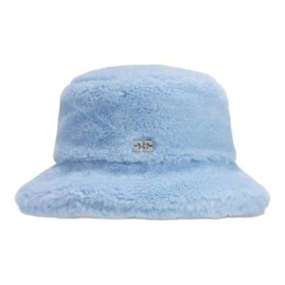 Ganni Fluffy Tech Bucket Hat 帽子毛绒渔夫帽女HBX