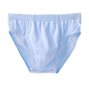 【4条装】纯棉透气男童三角内裤初高中大童学生全棉儿童底裤包邮