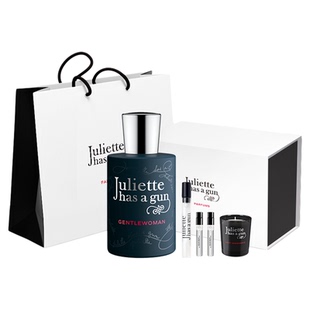 妍丽/佩枪朱丽叶绅女缤纷礼盒柑橘木质调持久留香女士淡香水50ml