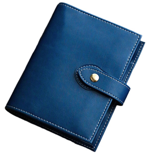 本子事多A7M5活页手账本 复古随身便携软皮手帐本计划日程笔记本