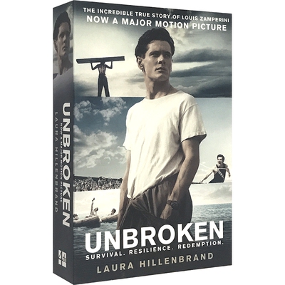 华研原版 坚不可摧 英文原版小说 Unbroken 英文版 电影小说 进口书籍