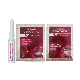 【U先试用】GEROVITAL 娇柔微达安瓶2ml*1+日霜*1【临期】+晚霜*1