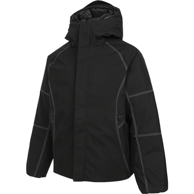 NIKE耐克男子运动休闲保暖连帽羽绒服外套HQ1502-010