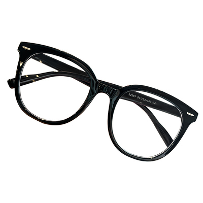 蔡司专业网上配眼镜素颜黑框大框