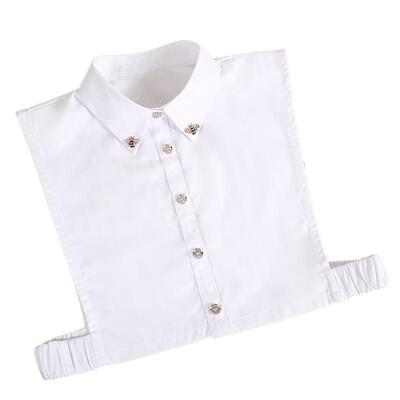 配毛衣百搭风多功能秋冬假领子