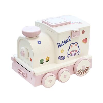 卡通可移动手提式小火车药箱