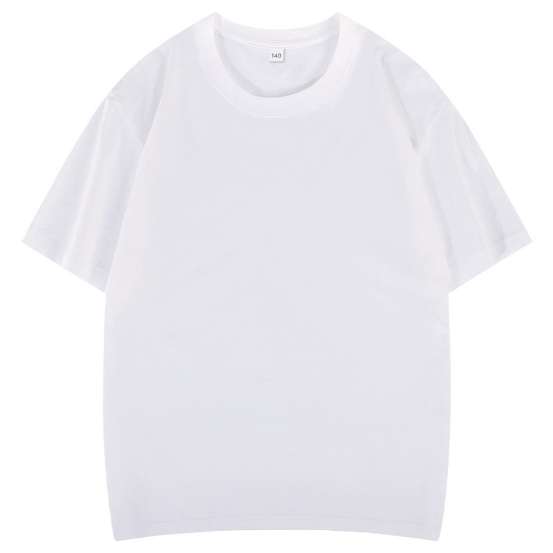 儿童T恤定制印字logo宽松班服活动服幼儿园男女童圆领短袖DIY手绘