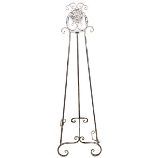 欧式展示架铁艺油画架子相框架落地支架海报架照片托架婚庆迎宾架