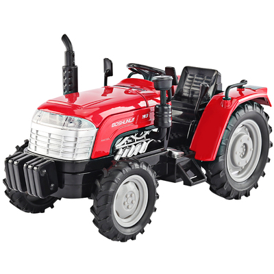 132合金工程车男孩儿童拖拉机