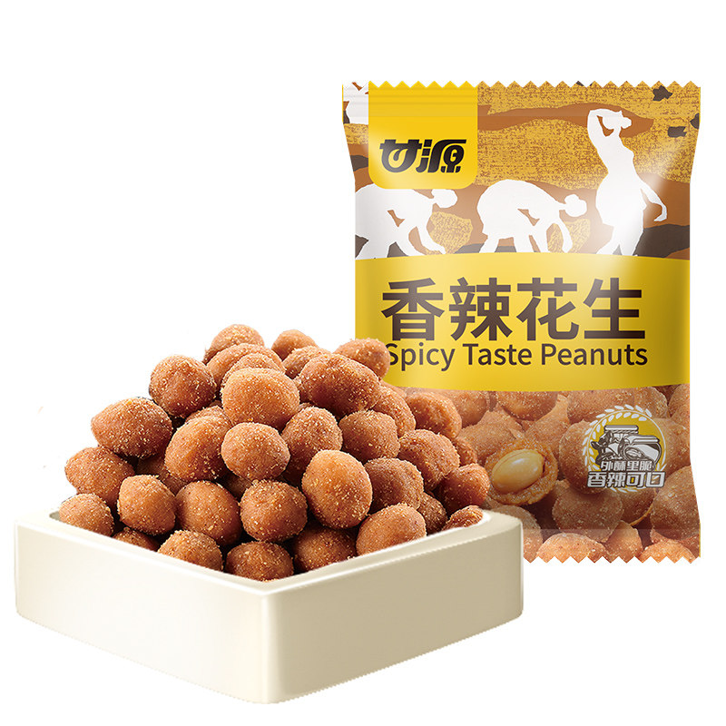 甘源多味花生香辣花生米