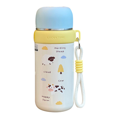 女生便携小巧高颜值保温杯