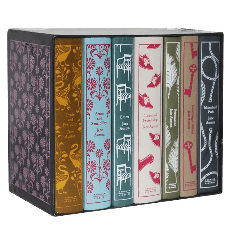 精装 简奥斯汀集收藏版7本套装 英文原版进口书 Jane Austen The Complete Works Pride and Prejudice 傲慢与偏见英文版
