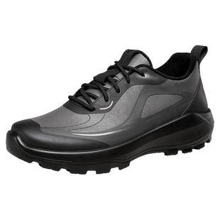 意尔康棉鞋男2025冬季新款皮面拼接加绒保暖运动鞋男士轻便休闲鞋