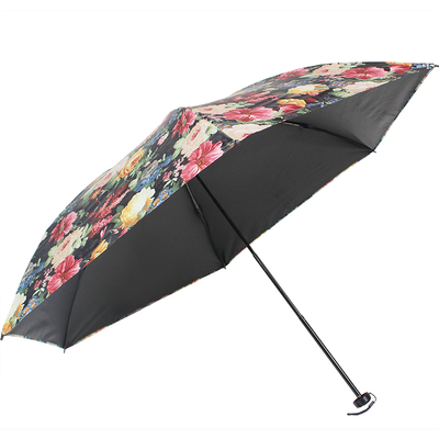 宏达伞超轻三折便携晴雨两用伞