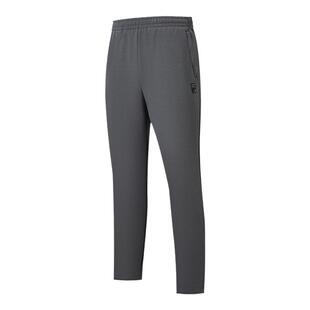 特步火烬薪传2024冬新款针织直筒平口加绒运动长裤男976429630181