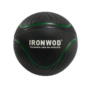 IRONWOD橡胶药球健身墙球负重球非弹力实心瑜伽软训练器材重力球