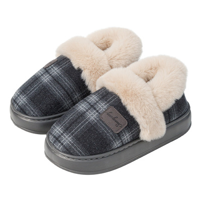 2025新款棉拖鞋男士冬季室内家居