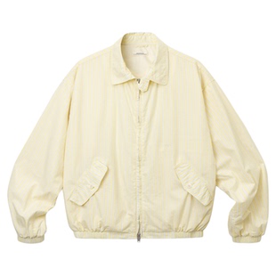 SUPERTOFU 衬衫外套 ideal进口拉链 轻量化条纹 哈林顿夹克 AW25