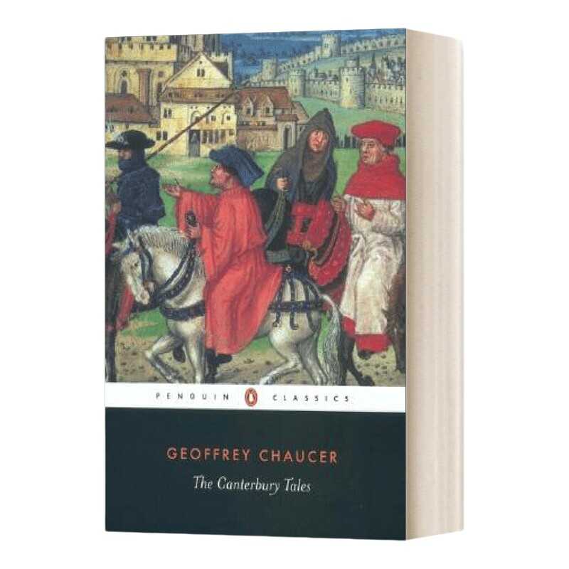 英文原版 The Canterbury Tales 坎特伯雷故事集 黑经典 英文版 进口英语原版书籍