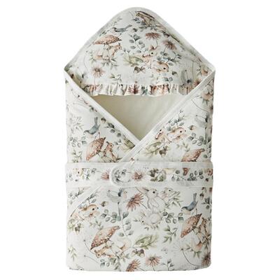 OAKFAMILY纯棉婴儿抱被包裹被