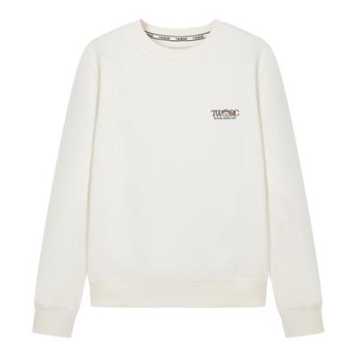 TeenieWeenie小熊女装圆领卫衣冬季时尚慵懒美式简约休闲上衣外套