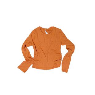 claragirls女童羊毛长袖t恤2025秋冬新儿童吸湿排汗弹力运动上衣