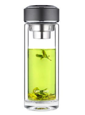 格亚高档水晶玻璃手工泡茶杯