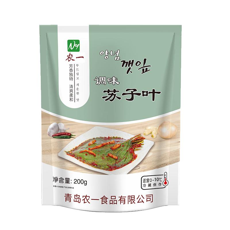 农一韩国苏子叶泡菜咸菜